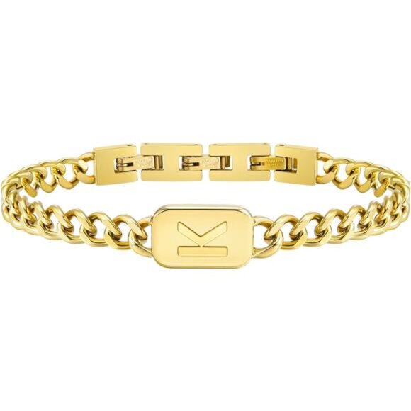 Mens Personalized Initial Bracelet Adjustable Stainless Steel Cuban Chain Jewelr - Picture 7 of 7